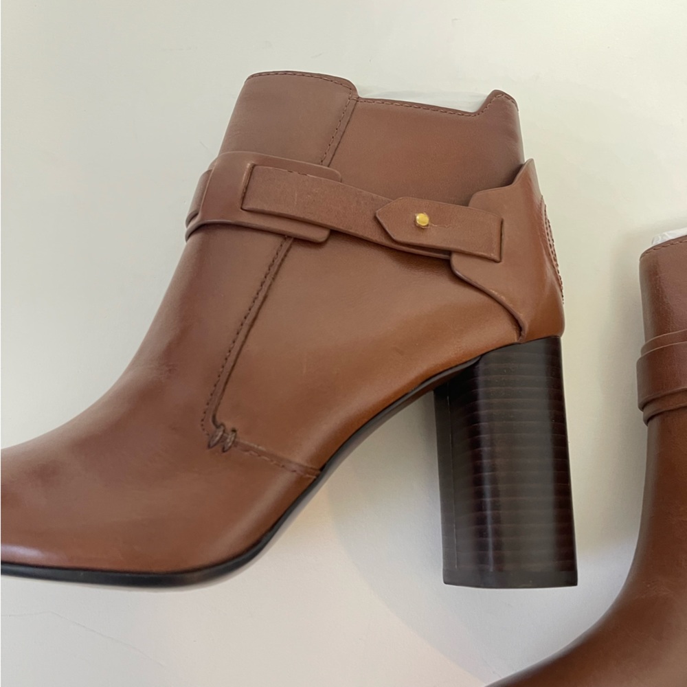 Tory Burch Almond Colton Leather Bootie- New In Box - Size 10- Reemoly - Picture 10 of 15